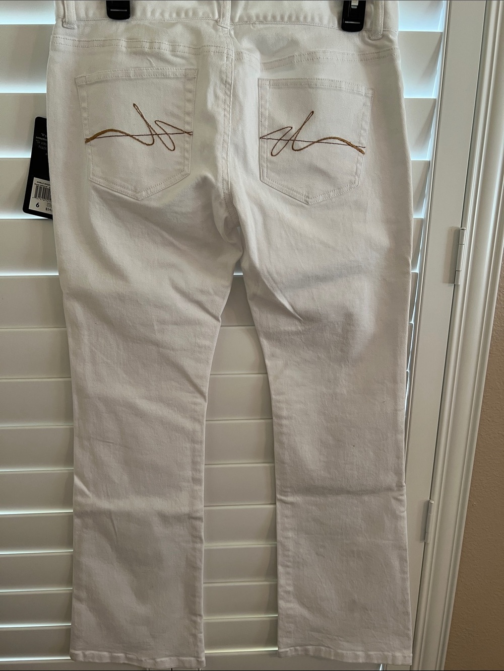 Daisy Fuentes Rhinestone Jeans - Picture 3 of 4